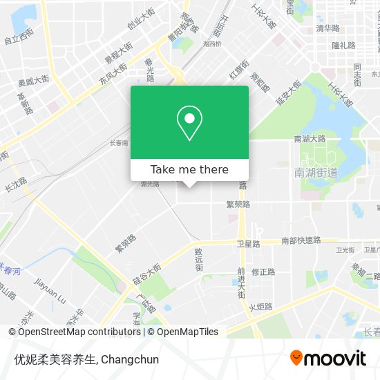 优妮柔美容养生 map