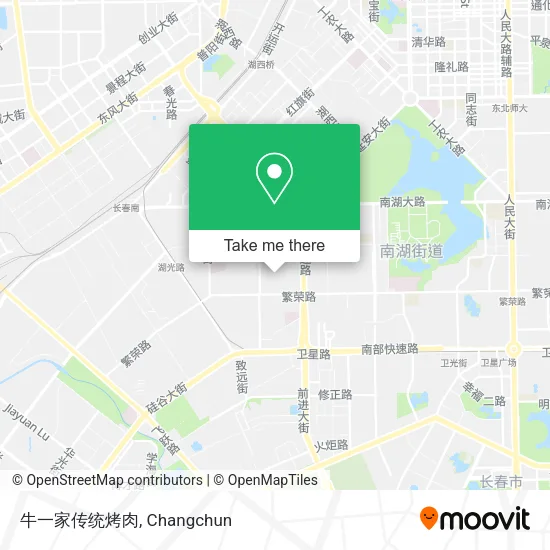 牛一家传统烤肉 map