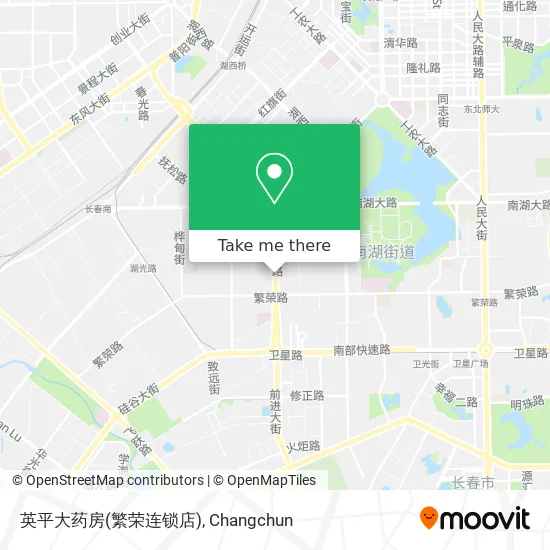 英平大药房(繁荣连锁店) map