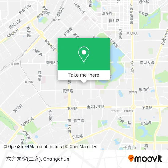 东方肉馆(二店) map