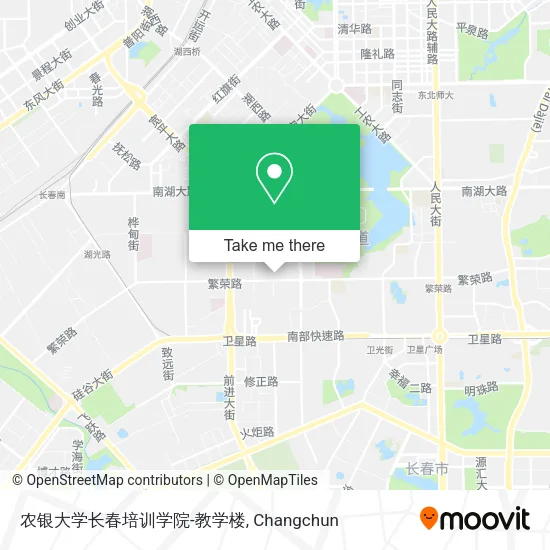 农银大学长春培训学院-教学楼 map