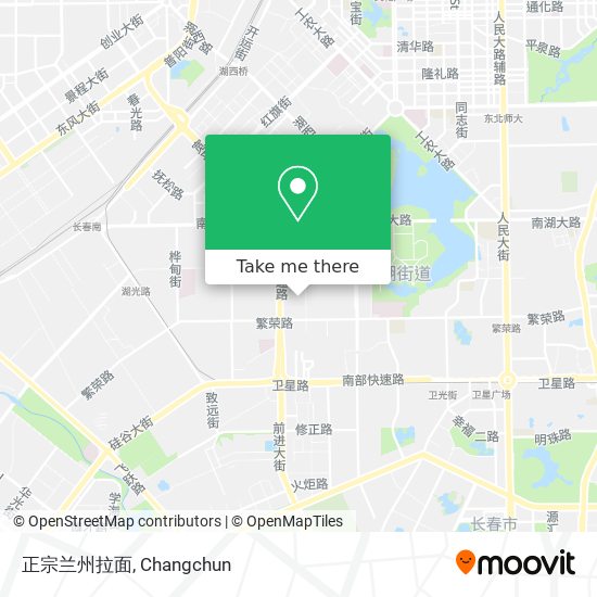 正宗兰州拉面 map