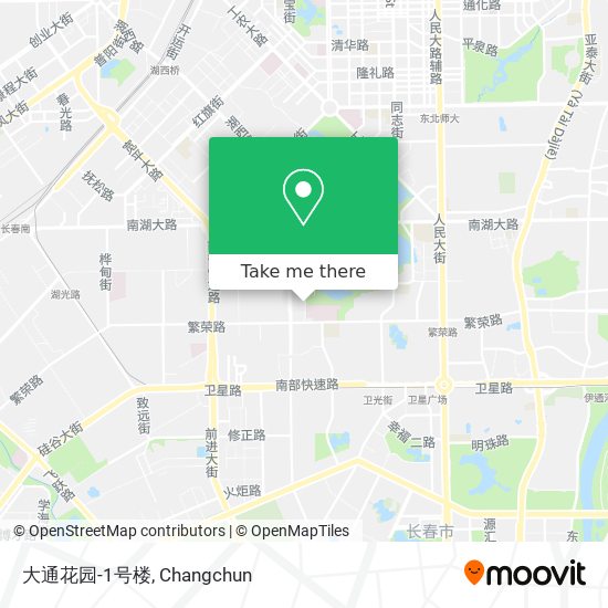 大通花园-1号楼 map