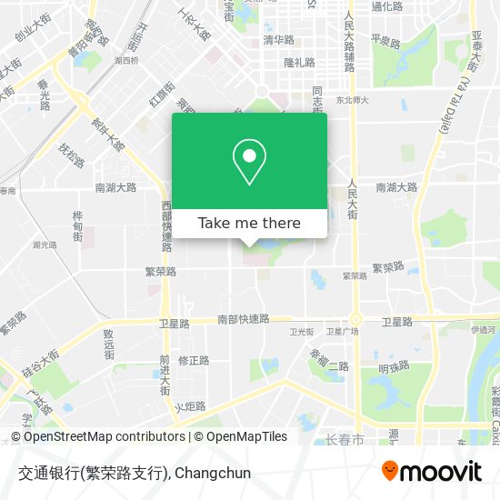 交通银行(繁荣路支行) map
