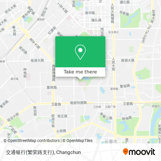 交通银行(繁荣路支行) map