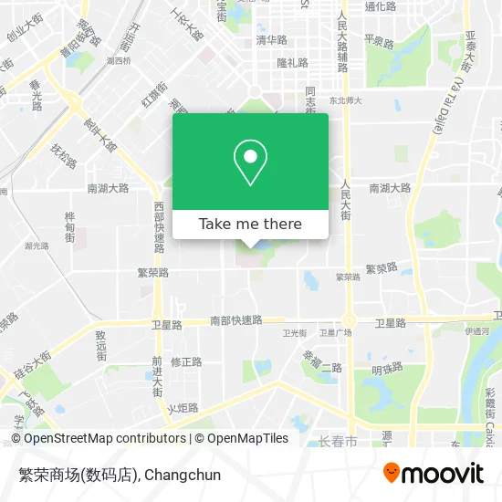 繁荣商场(数码店) map