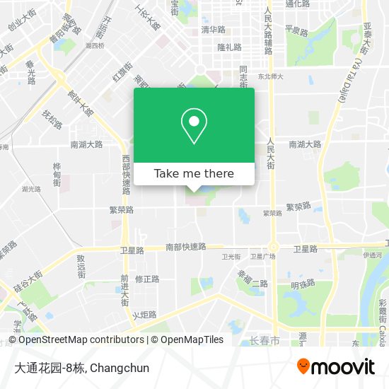 大通花园-8栋 map