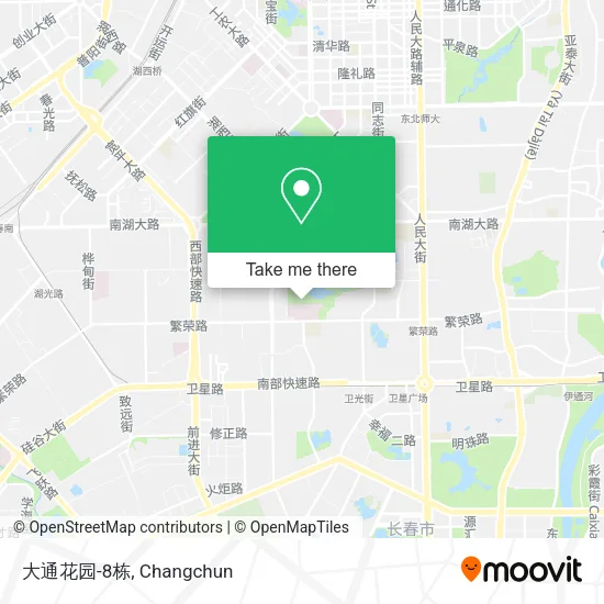 大通花园-8栋 map