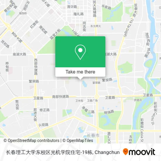 长春理工大学东校区光机学院住宅-19栋 map
