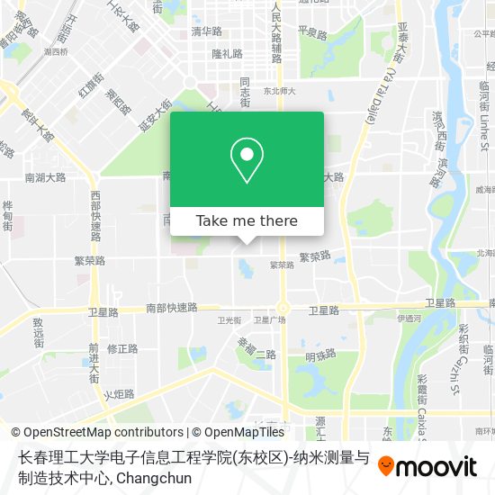 长春理工大学电子信息工程学院(东校区)-纳米测量与制造技术中心 map