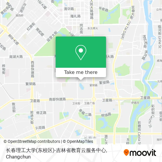 长春理工大学(东校区)-吉林省教育云服务中心 map
