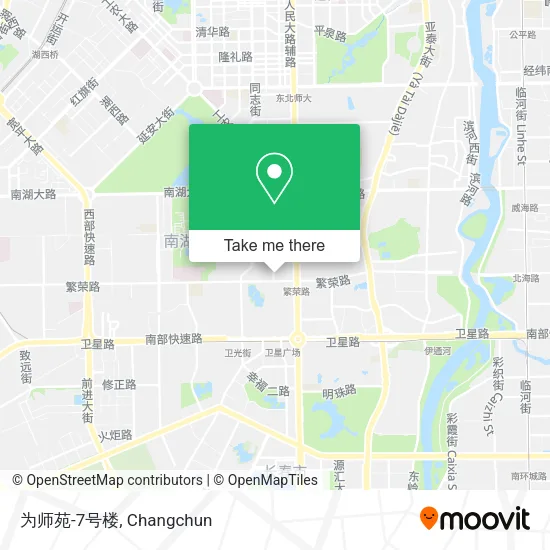 为师苑-7号楼 map