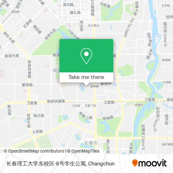长春理工大学东校区-8号学生公寓 map