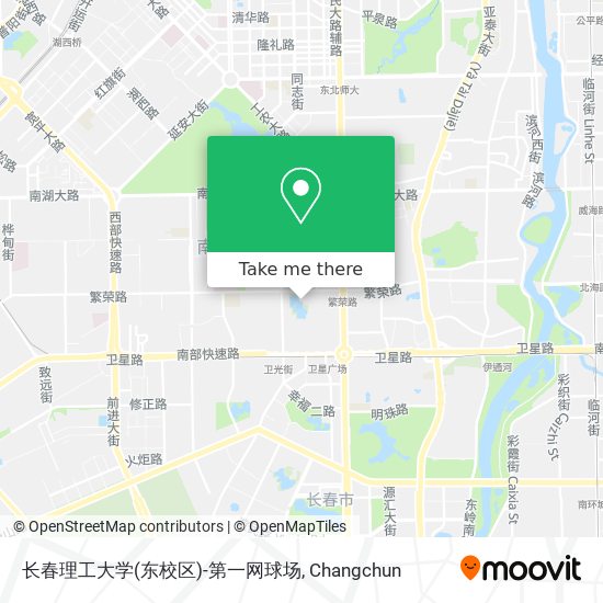 长春理工大学(东校区)-第一网球场 map