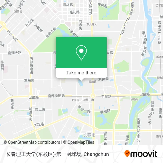 长春理工大学(东校区)-第一网球场 map