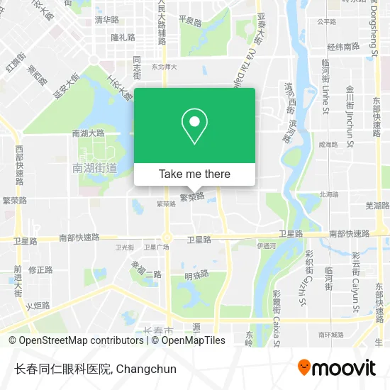 长春同仁眼科医院 map