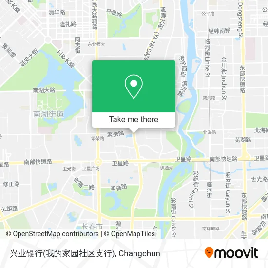 兴业银行(我的家园社区支行) map