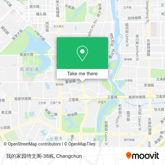 我的家园绮文阁-38栋 map