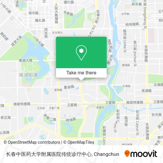 长春中医药大学附属医院传统诊疗中心 map