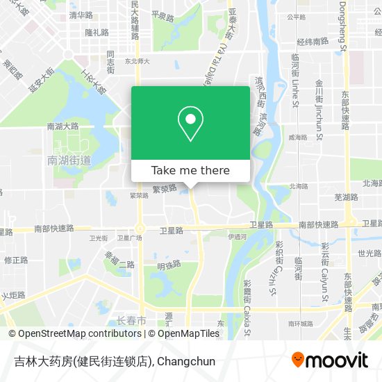 吉林大药房(健民街连锁店) map