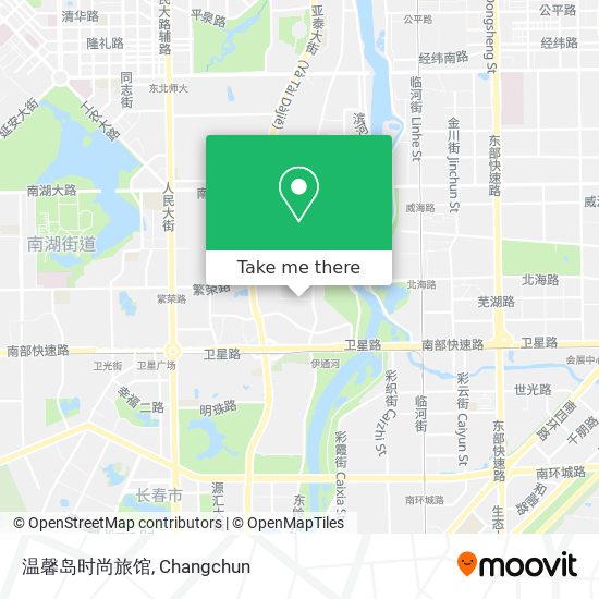 温馨岛时尚旅馆 map