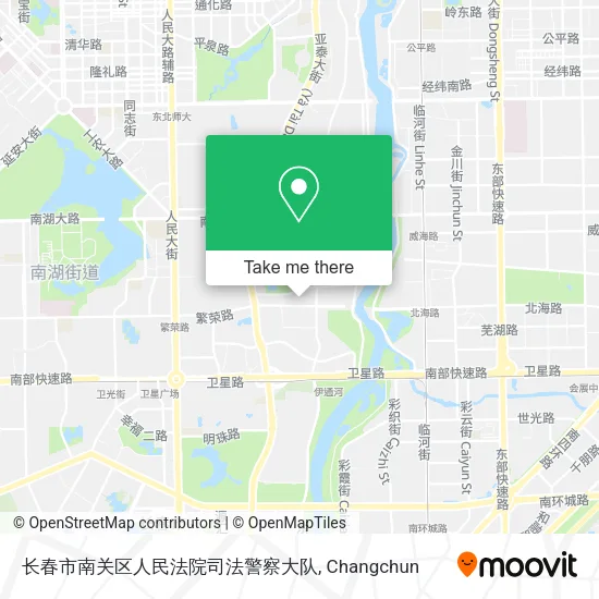长春市南关区人民法院司法警察大队 map