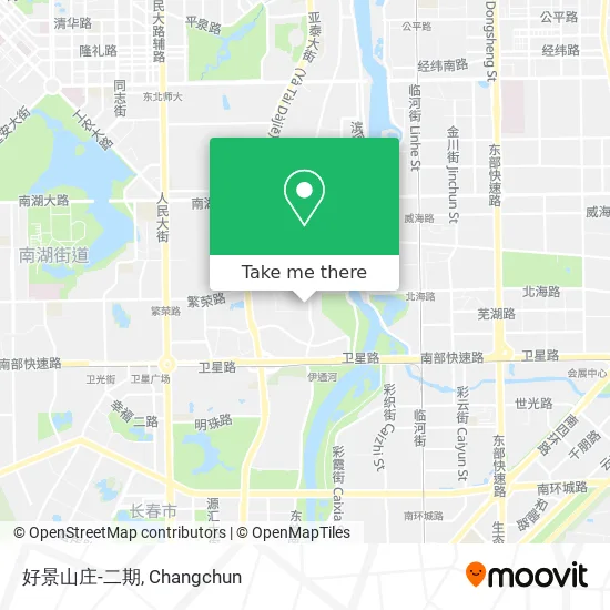 好景山庄-二期 map