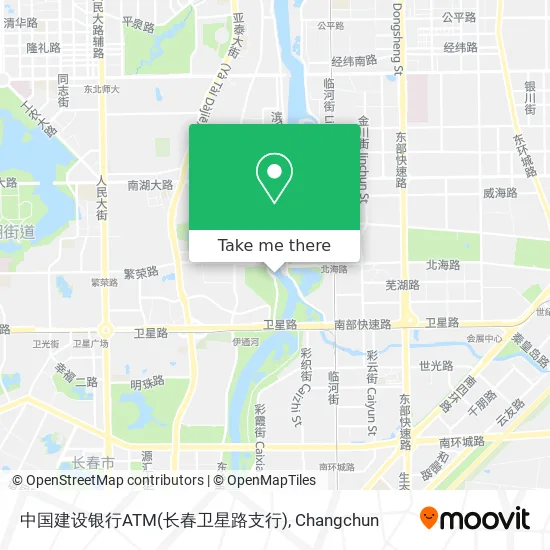中国建设银行ATM(长春卫星路支行) map