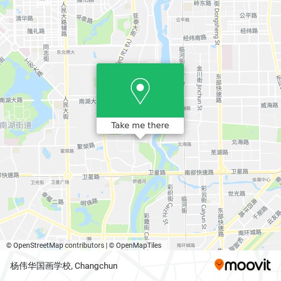 杨伟华国画学校 map