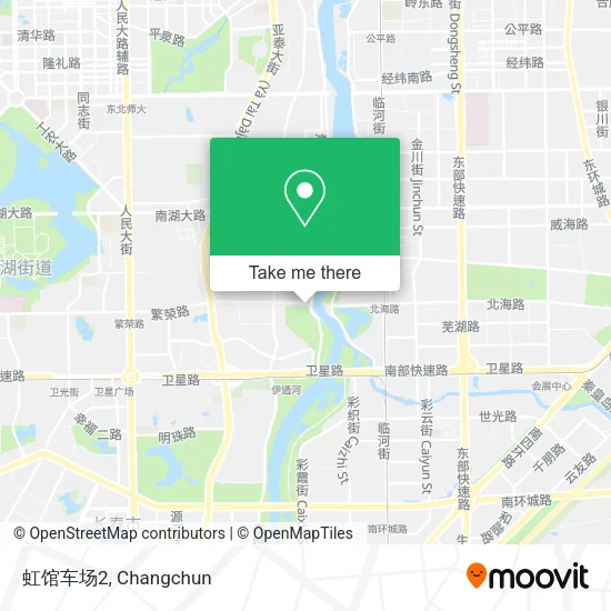 虹馆车场2 map