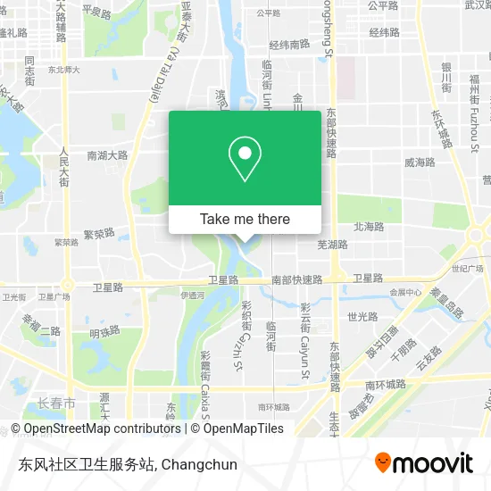 东风社区卫生服务站 map