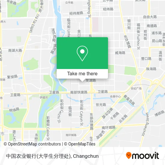 中国农业银行(大学生分理处) map