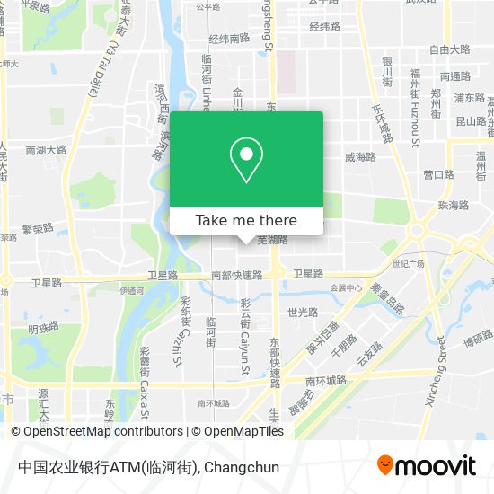 中国农业银行ATM(临河街) map