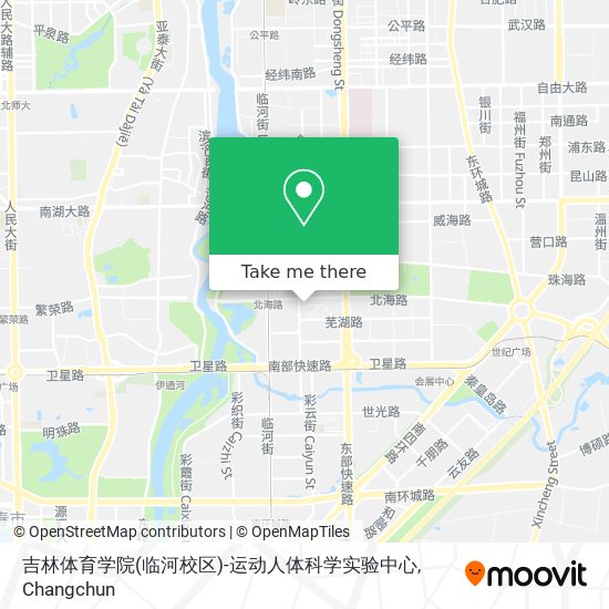 吉林体育学院(临河校区)-运动人体科学实验中心 map