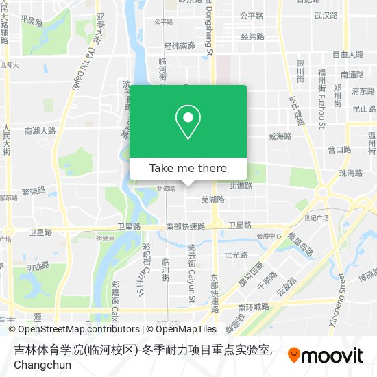 吉林体育学院(临河校区)-冬季耐力项目重点实验室 map
