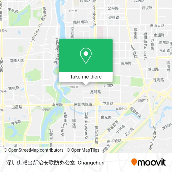 深圳街派出所治安联防办公室 map