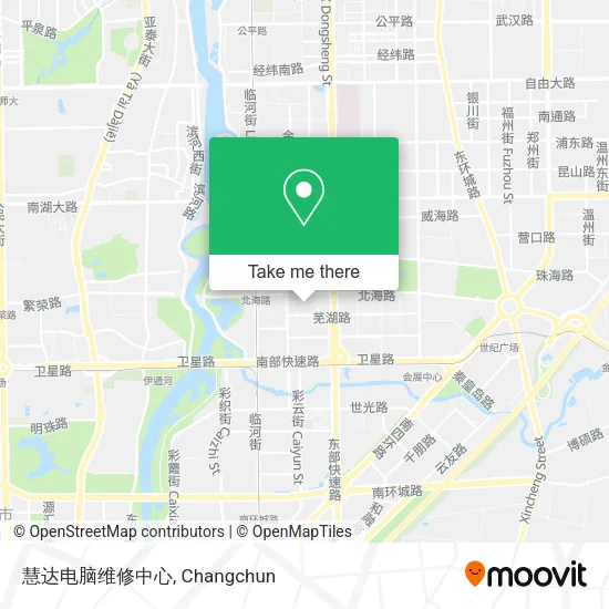 慧达电脑维修中心 map
