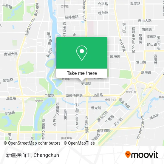 新疆拌面王 map