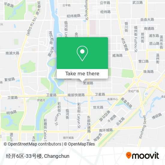经开6区-33号楼 map