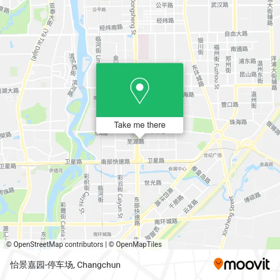 怡景嘉园-停车场 map