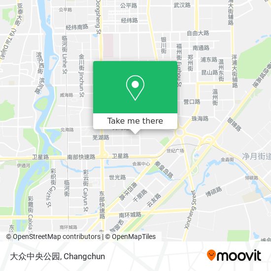 大众中央公园 map