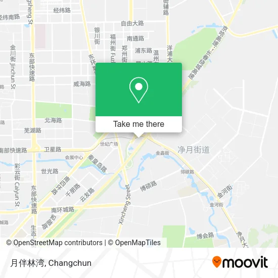 月伴林湾 map