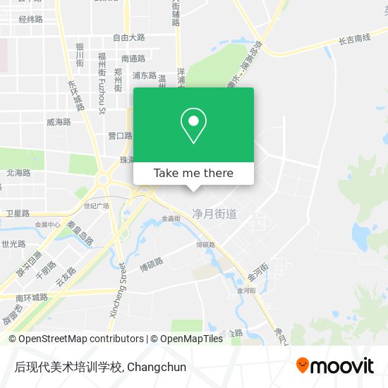 后现代美术培训学校 map