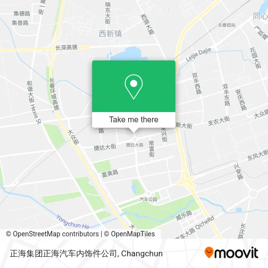 正海集团正海汽车内饰件公司 map