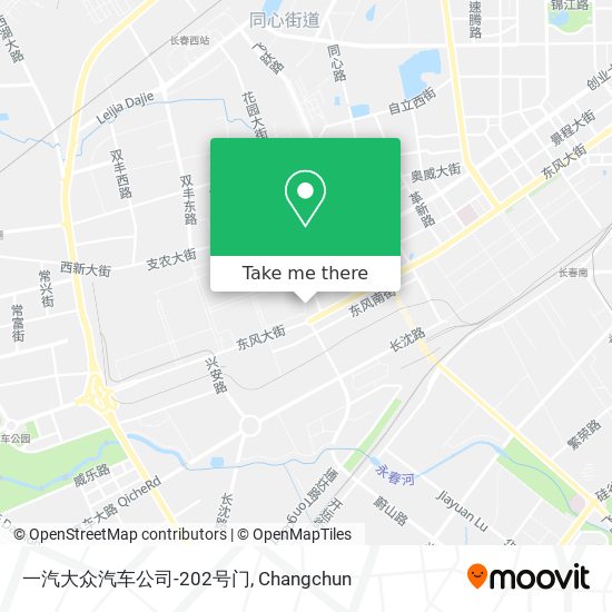 一汽大众汽车公司-202号门 map