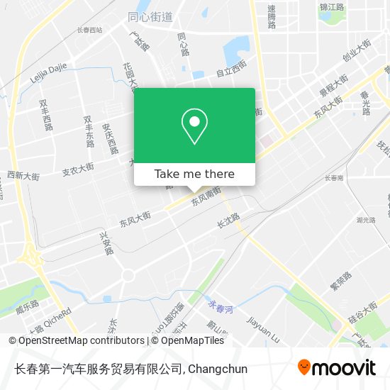 长春第一汽车服务贸易有限公司 map