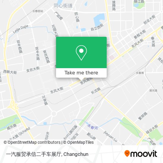 一汽服贸承信二手车展厅 map