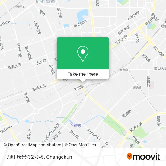 力旺康景-32号楼 map