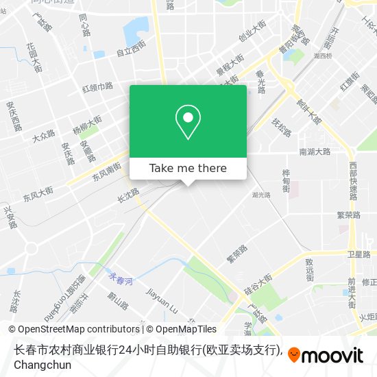 长春市农村商业银行24小时自助银行(欧亚卖场支行) map