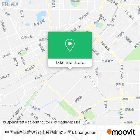 中国邮政储蓄银行(南环路邮政支局) map